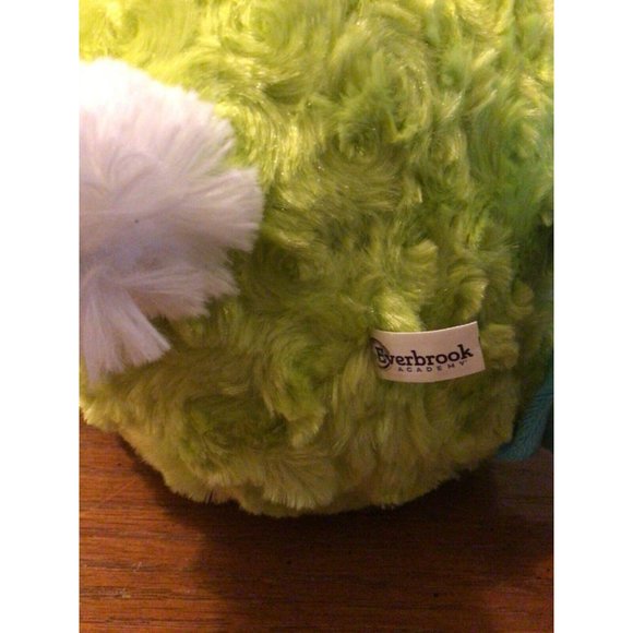 RARE Everbrook Academy SHEEP LAMB Plush Blue Green White Soft 14" x 7" NWOB - Picture 8 of 8